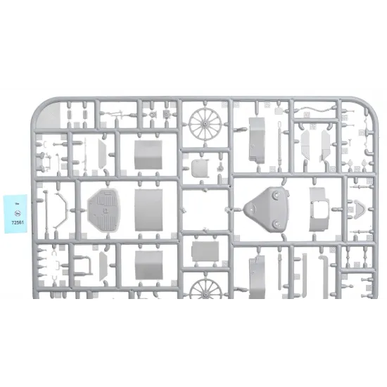 WWII GERMAN MOBILE MG BUNKER PANZERNEST 1/72 ACE 72561