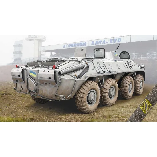 BTR-70 SOVIET ARMORED PERSONNEL CARRIER, LATE PROD. 1/72 ACE 72166