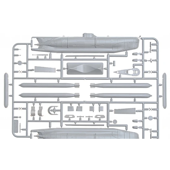 GERMAN SUBMARINE TYPE VII SEEHUND LATE 1/72 ICM S007