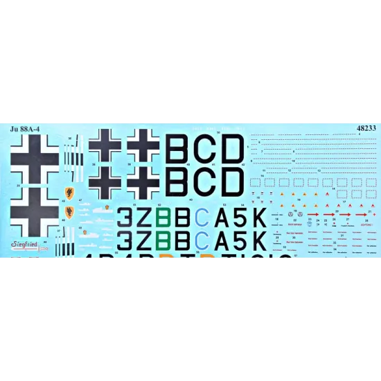 GERMAN BOMBER JU 88A-4 1/35 ICM 48233