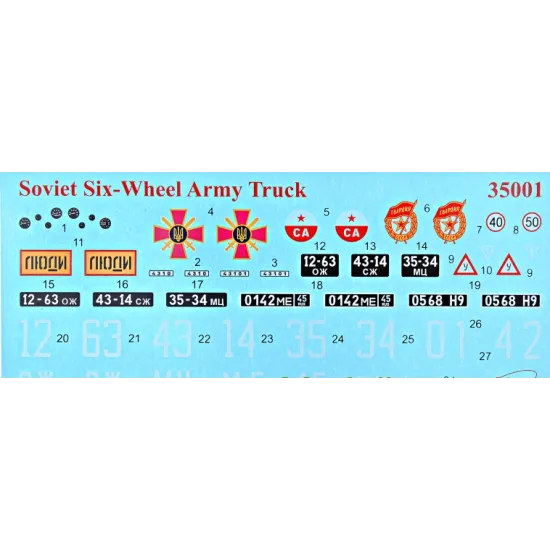 SOVIET MILITARY TRUCK KAMAZ 4310 1/35 ICM 35001