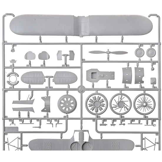 SOVIET FIGHTER BIPLANE POLIKARPOV I-153 CHAIKA, CF II (WINTER VERSION) 1/48 ICM 48096
