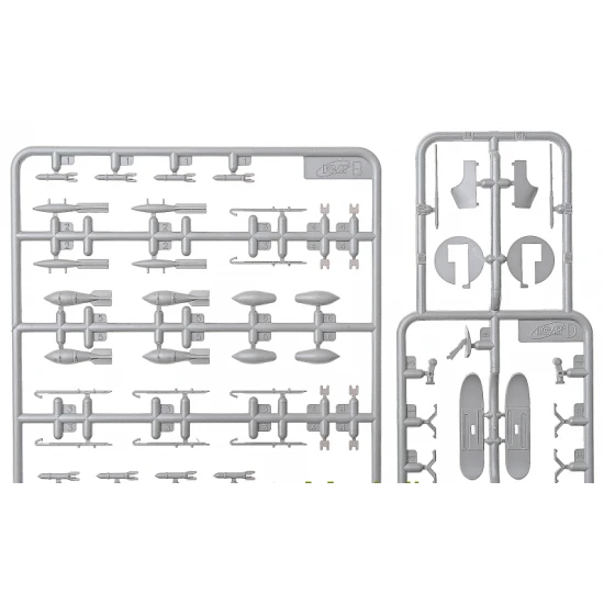 SOVIET FIGHTER BIPLANE POLIKARPOV I-153 CHAIKA, CF II (WINTER VERSION) 1/48 ICM 48096