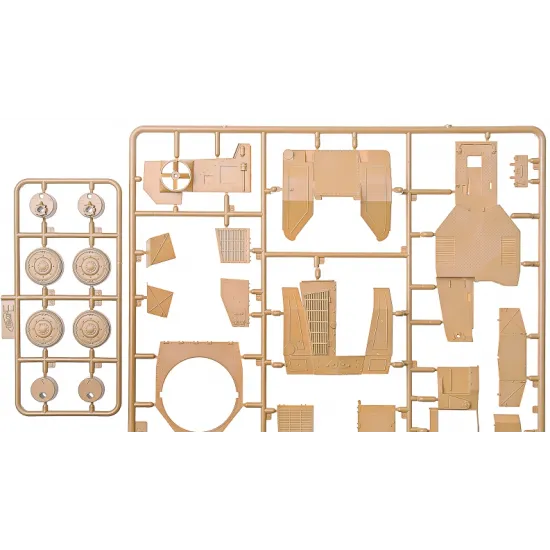 GERMAN ARMORED PANZERSPAHWAGEN P204 (F), II WW 1/35 ICM 35374