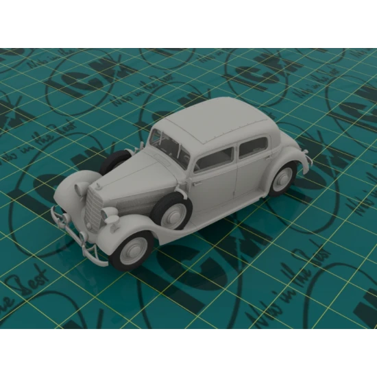 GERMAN STAFF CAR TYP 320 (W142) SEDAN, II WW 1/35 ICM 35537