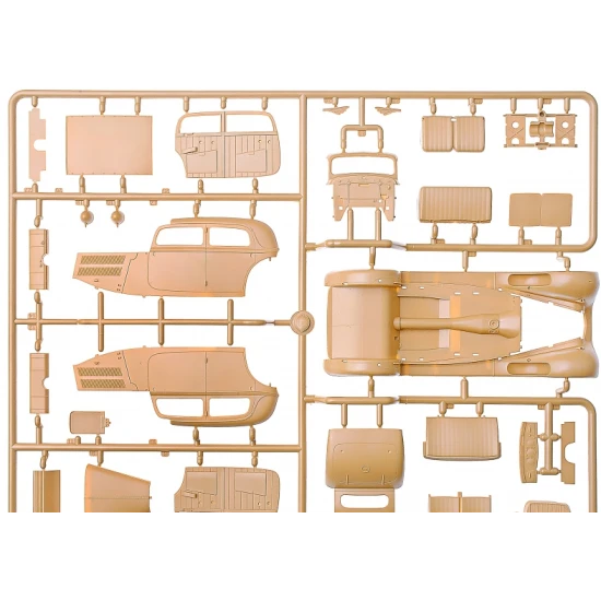 GERMAN STAFF CAR TYP 320 (W142) SEDAN, II WW 1/35 ICM 35537