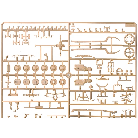 GERMAN STAFF CAR TYP 320 (W142) SEDAN, II WW 1/35 ICM 35537