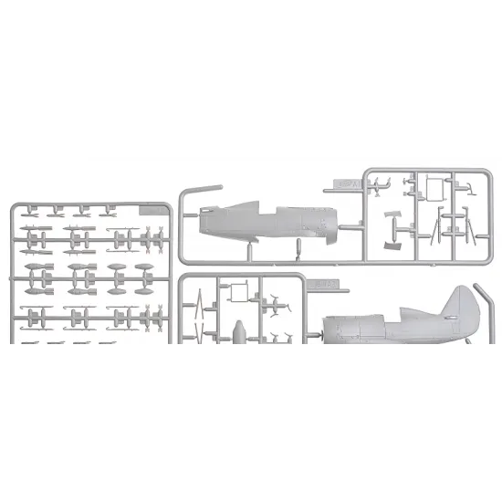 SOVIET FIGHTER BIPLANE POLIKARPOV I-153 CHAIKA II WW 1/48 ICM 48095