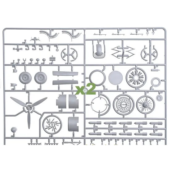 GERMAN BOMBER DO 17 Z-2 1/48 ICM 48244