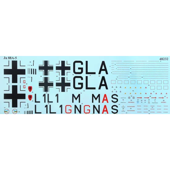 GERMAN BOMBER JU 88A-5 1/48 ICM 48232