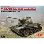 SOVIET MEDIUM TANK T-34/76 (END OF 1943) 1/35 ICM 35366