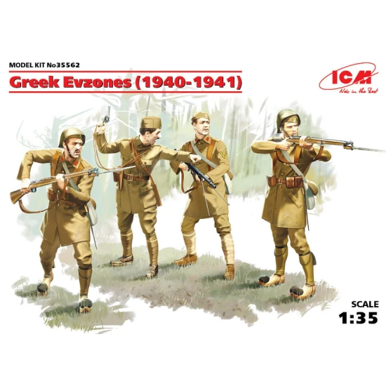 GREEK EVZONES (1940-1941) 1/35 ICM 35562
