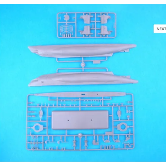 GERMAN SUBMARINE TYPE IIB (1943) 1/144 ICM S010