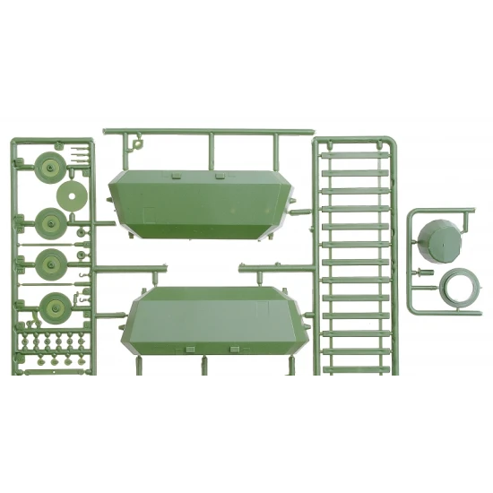 STAFF ARMORED CAR (DSH) railroad 1/72 UMMT 663