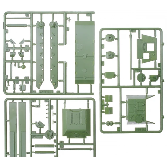 SELF-PROPELLED GUN SU-122 III FOR EGYPT SERVICE 1/72 UM 471