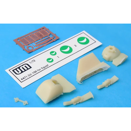 SELF-PROPELLED GUN SU-122 III FOR EGYPT SERVICE 1/72 UM 471