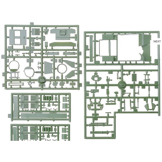 M7B2 105MM HOTWIZER MOTOR CARRIAGE 1/72 UM 228