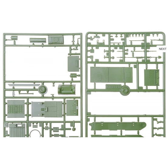 M7B2 105MM HOTWIZER MOTOR CARRIAGE 1/72 UM 228