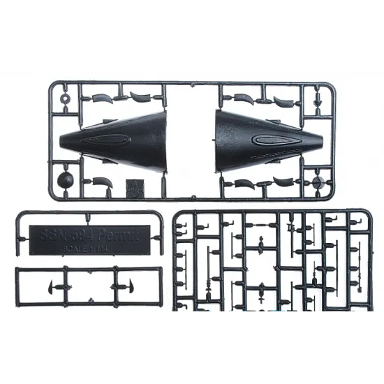 USS PERMIT (SSN-594) SUBMARINE 1/144 MODELSVIT 1402