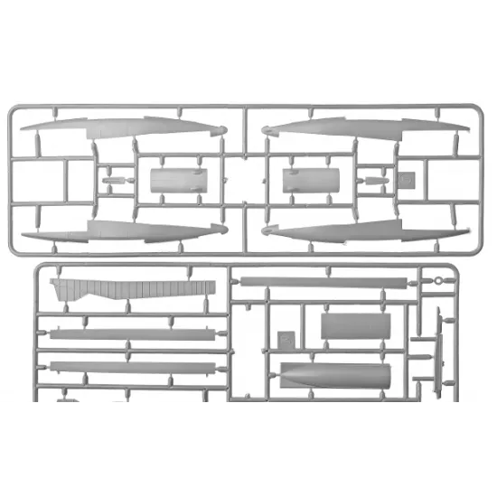 TUPOLEV TU-22KDM WITH KH-22M MISSILE 1/72 MODELSVIT 72022