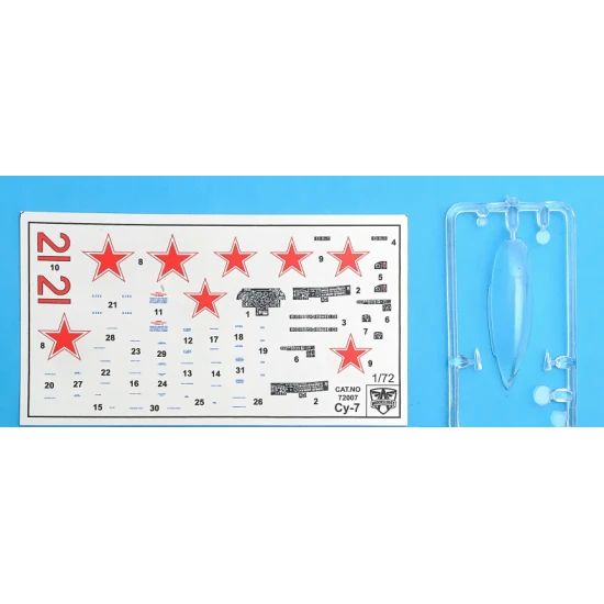 SUKHOI SU-7 SOVIET FIGHTER 1/72 MODELSVIT 72007