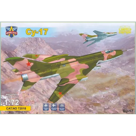 SUKHOI SU-17 FIGHTER-BOMBER 1/72 MODELSVIT 72018