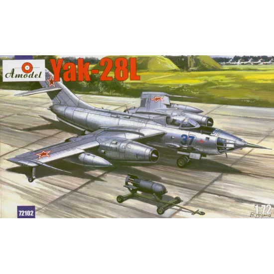 YAKOVLEV YAK-28L SOVIET BOMBER 1/72 AMODEL 72102