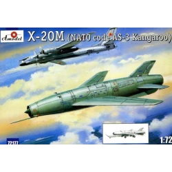 X-20M (AS-3 KANGAROO) SOVIET GUIDED MISSILE 1/72 AMODEL 72177