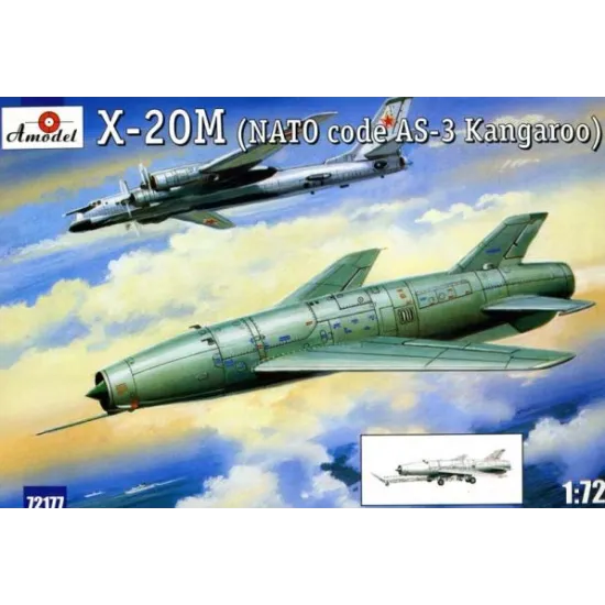 X-20M (AS-3 KANGAROO) SOVIET GUIDED MISSILE 1/72 AMODEL 72177
