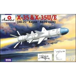 KH-35 AND KH-35U/E (AS-20 KAYAK) SOVIET GUIDED MISSILE 1/72 AMODEL 72177
