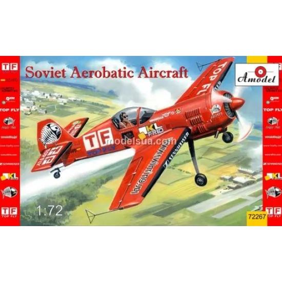SUKHOI SU-26 SOVIET AEROBATIC AIRCRAFT 1/72 AMODEL 72267