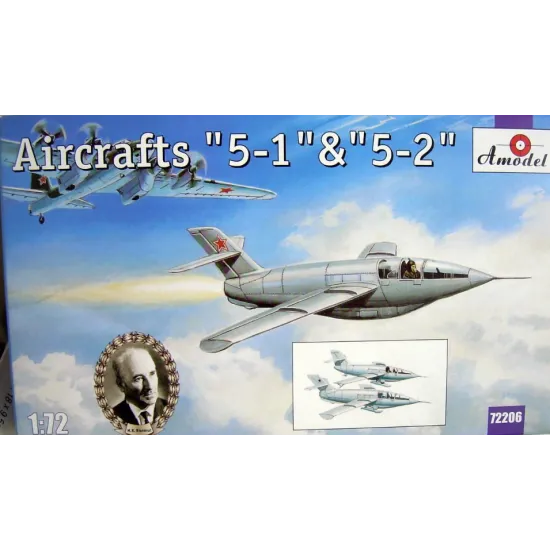 AIRCRAFT 5-1 5-2 1/72 AMODEL 72206