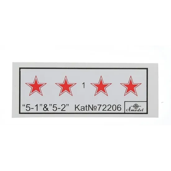 AIRCRAFT 5-1 5-2 1/72 AMODEL 72206