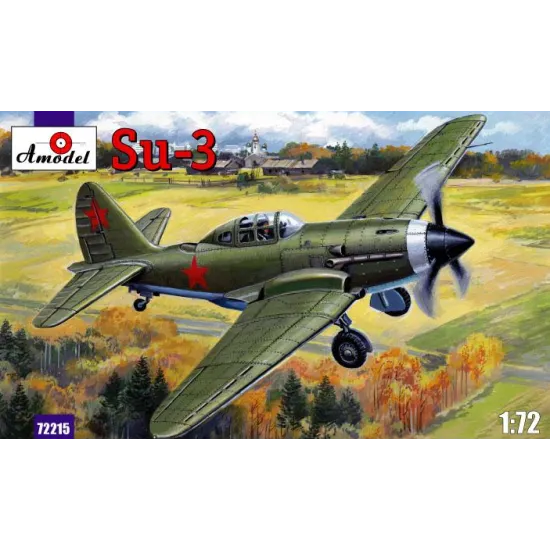 SUKHOI SU-3 SOVIET FIGHTER 1/72 AMODEL 72215