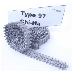 ASSEMBLED METAL TRACKS FOR TYPE 97 CHI-HA JAPAN TANK 1/35 SECTOR35 3538-SL