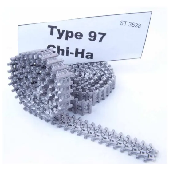 ASSEMBLED METAL TRACKS FOR TYPE 97 CHI-HA JAPAN TANK 1/35 SECTOR35 3538-SL