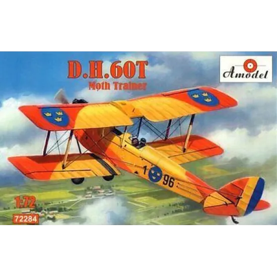 DE HAVILLAND DH.60T MOTH TRAINER 1/72 AMODEL 72284