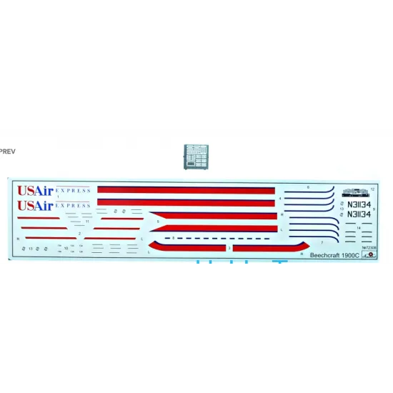 BEECHCRAFT 1900C 1/72 AMODEL 72308
