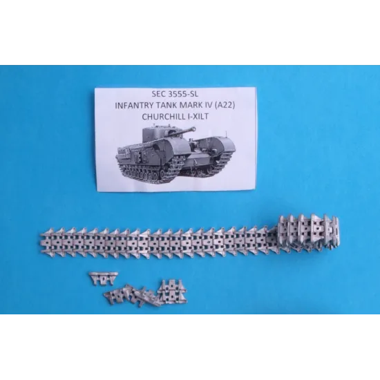 ASSEMBLED METAL TRACKS FOR CHURCHILL BRITISH INFANTRY TANK 1/35 SECTOR35 3555-SL