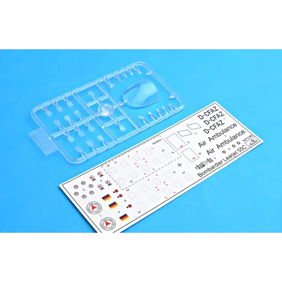 BOMBARDIER LEARJET 55C 1/72 AMODEL 72348