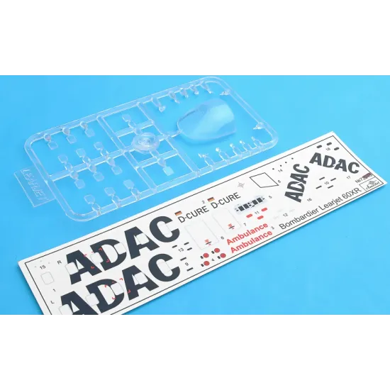 BOMBARDIER LEAJET 60XR ADAC AMBULANCE 1/72 AMODEL 72360