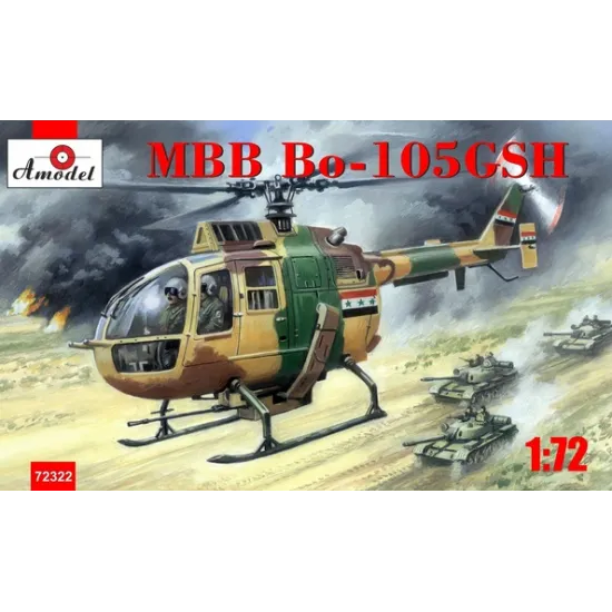 MBB BO-105 GSH 1/72 AMODEL 72322