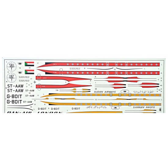 D.H.106 COMET-4C AIRLINER 1/144 AMODEL 1477