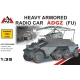 HEAVY ARMORED RADIO CAR ADGZ (FU) 1/35 AMG 35504