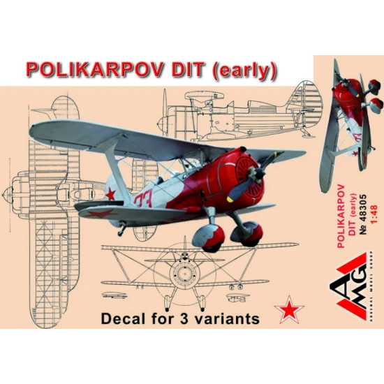 POLIKARPOV DIT (EARLY) 1/48 AMG 48305