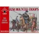 IRISH MOUNTED TROOPS, WAR OF THE ROSES 10 1/72 RED BOX 72055 IRISH MOUNTED TROOPS, WAR OF THE ROSES 10 1/72 RED BOX 72055