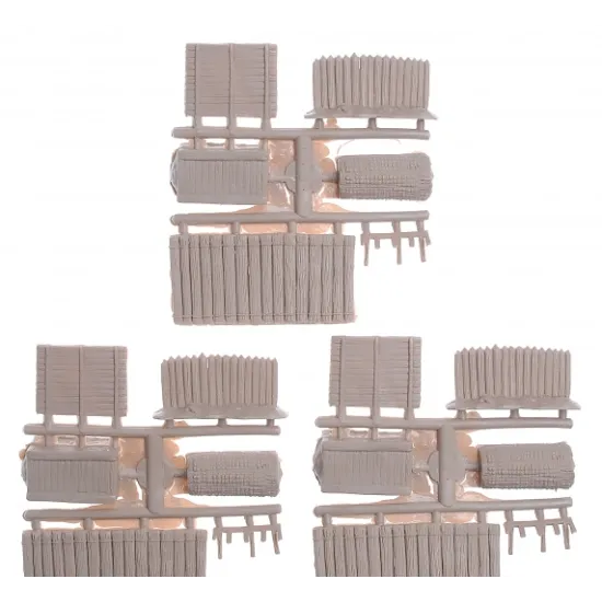 BATTLEFIELD ACCESSORY SET, 16TH-17TH CENTURY 1/72 RED BOX 72073