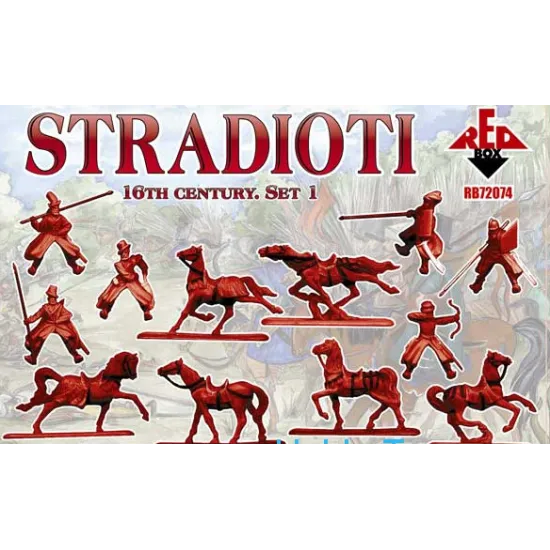 STRADIOTI, 16TH CENTURY. SET 1 1/72 RED BOX 72074