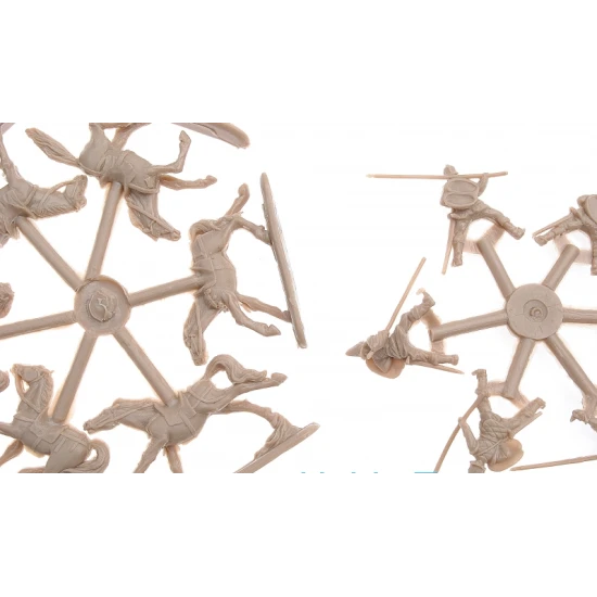 JINETES, 16TH CENTURY. SET 1 1/72 RED BOX 72076