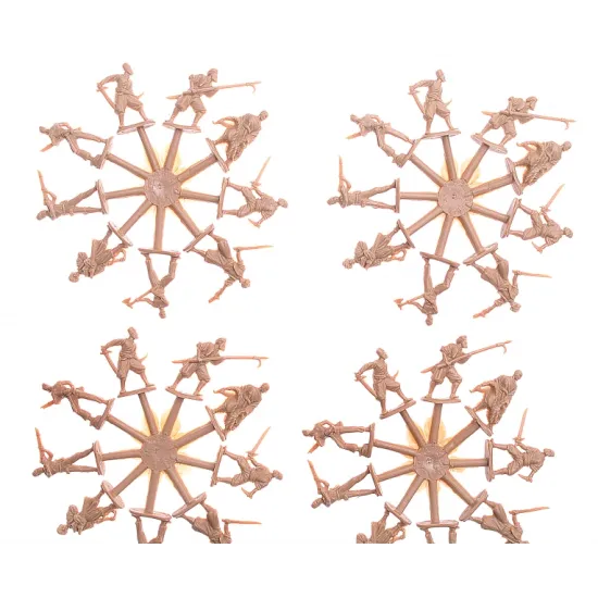 TURKISH SAILORS IN BATTLE, 16-17TH CENTURY 1/72 RED BOX 72079